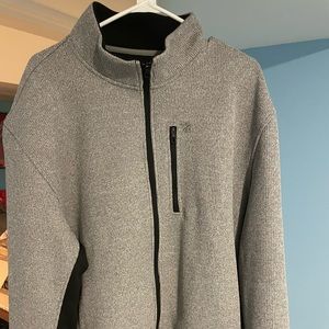 Mens IZOD performance full zip jacket. Never worn. Like new. Size XXL